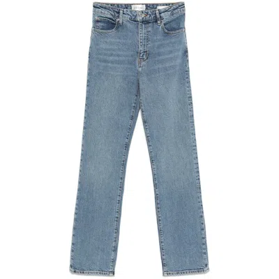 Frame The Ruler Straight-leg Jeans In Multicolor