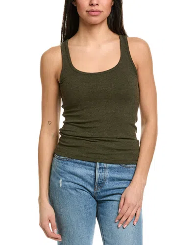 Frame Denim Tank In Green