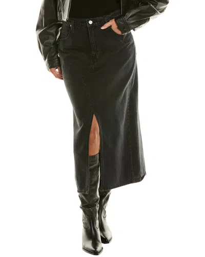 FRAME FRAME DENIM THE ANGLED SEAM MIDAXI SKIRT