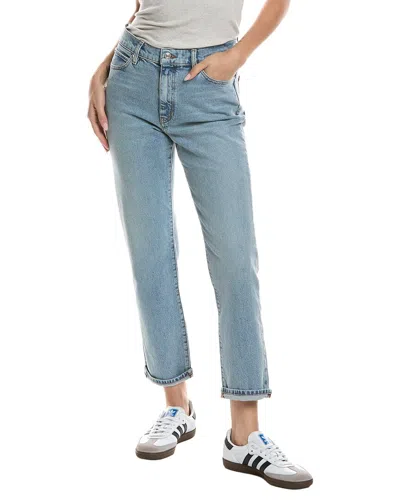 Frame Denim The Borrowed Biridie Slim Jean In Blue