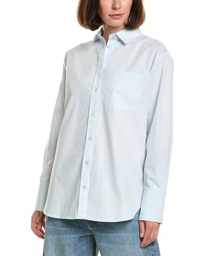Frame Denim The Boy Shirt In Blue