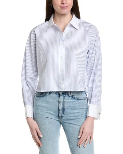 Frame Denim The Charles Shirt In Blue