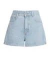 Frame Denim The Charm Shorts In Blue