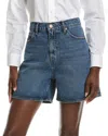 Frame Denim The Easy Short In Blue