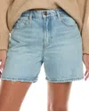 Frame The Trouser Short Denim Bermuda Shorts In Blue