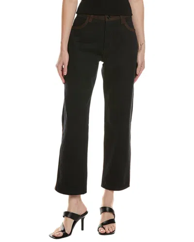 Frame Denim The Equestrian Straight Suede Pant