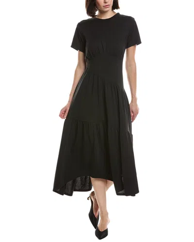 Frame Denim The Gathered Dress In Purple