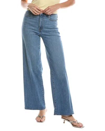 Frame Denim The High Rise Wide Leg Jean In Blue