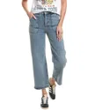 Frame Denim The Modern Charge Wide Leg Jean In Blue