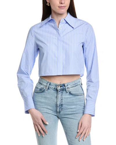 Frame Denim The Modern Collar Shirt In Blue