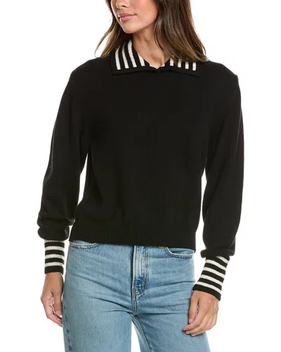 Frame Denim The Sailor Pullover In Black