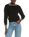 Frame Denim The Sailor Pullover In Black