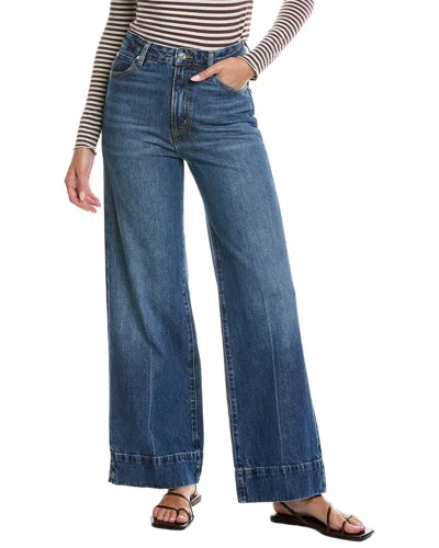 Frame Denim The Slice Flare Jean In Pink