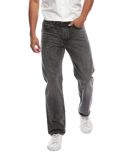 Frame Denim The Straight Dark Moon Jean In Gray