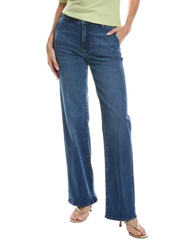 Frame Denim The Straight Trouser In Blue