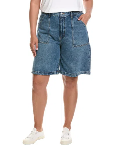 Frame Denim The Utility Stranger Short In Blue