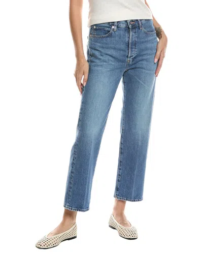 Frame Denim The Vertical Crop Jean In Blue