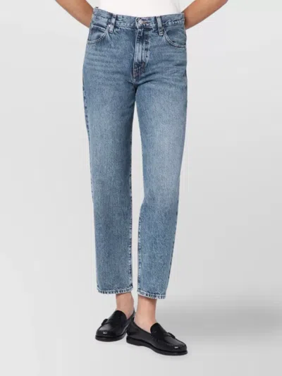 FRAME DENIM TROUSERS WASHED EFFECT