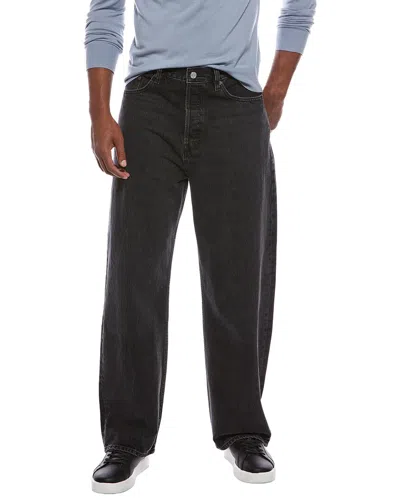 Frame Denim Uknown Baggy Jean In Black