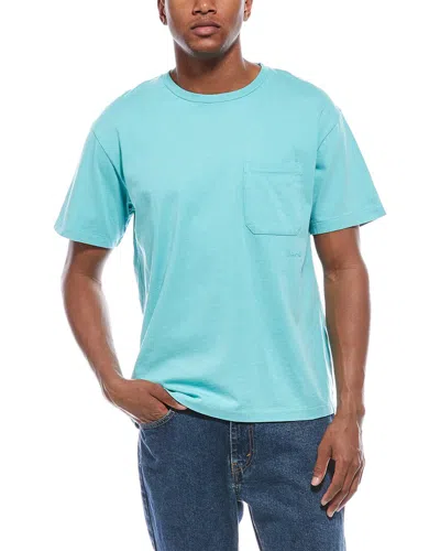 Frame Denim Vintage T-shirt In Blue