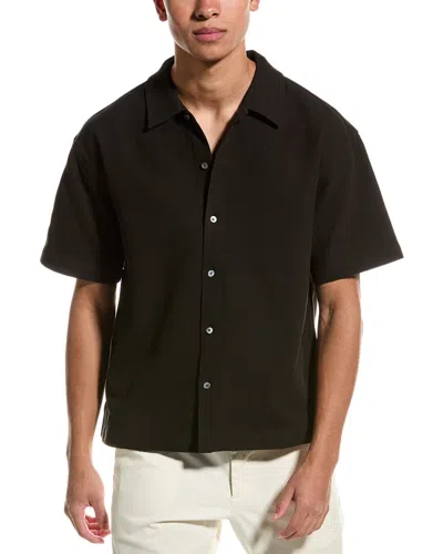 FRAME FRAME DENIM WAFFLE TEXTURED SHIRT