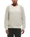 Frame Denim Wool-blend Crewneck Sweater In Grey