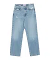 FRAME FRAME DISTRESSED CROPPED JEANS