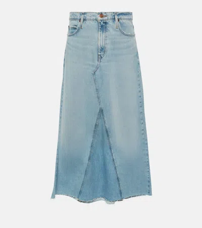 FRAME DOROTHY DENIM MAXI SKIRT