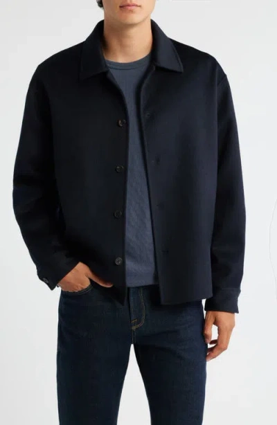 FRAME FRAME DOUBLE FACE WOOL SHIRT JACKET