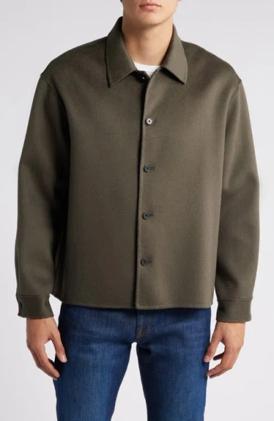 FRAME FRAME DOUBLE FACE WOOL SHIRT JACKET