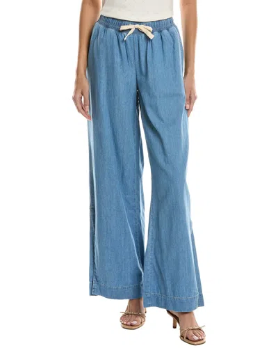 Frame Drawstring Lounge Pant In Blue