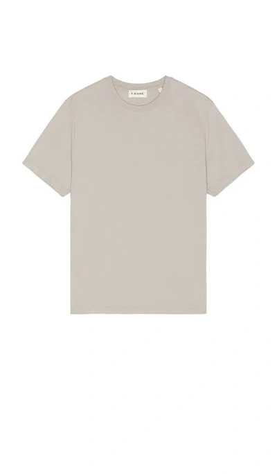 Frame Duo Fold Tee In Soft Lavender