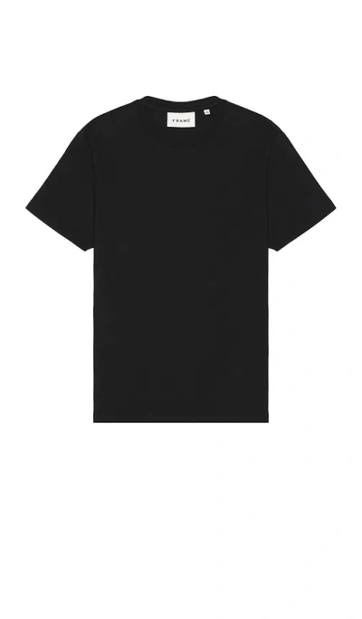 Frame Logo T-shirt Noir Cotton
