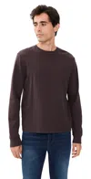 Frame Duo Fold Tee Deep Brown In Deep Brown