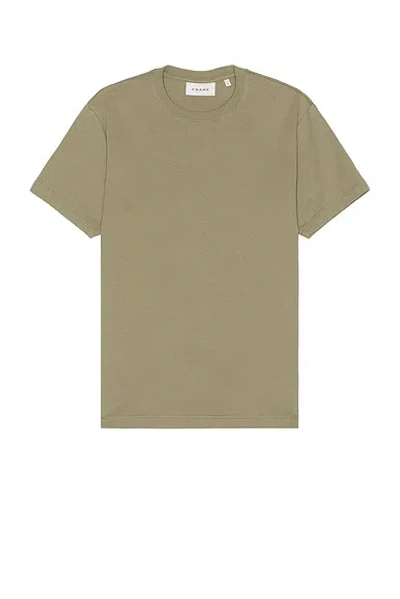 Frame Duo Fold Tee In Dusty Sage