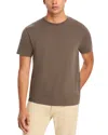 Frame Duo Fold Cotton T-shirt In Taupe
