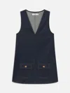 Frame E26 Dress In Navy