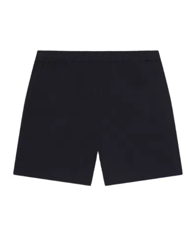 Frame Elastic Waist Shorts In Blue