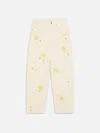 Frame Embellished Low Slung Barrel Jeans