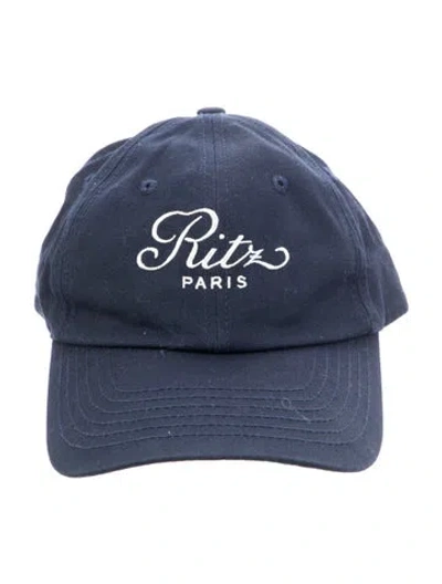 Pre-owned Frame Embroidered Baseball Cap In Blue