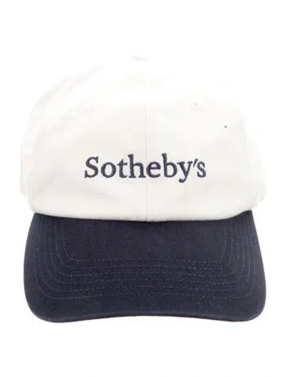 Pre-owned Frame Embroidered Baseball Cap W/tags In Blue
