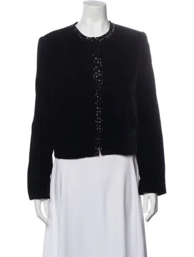Pre-owned Frame Evening Jacket W/ Tags In Black