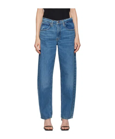 FRAME FRAME LOW SLUNG BARREL JEANS