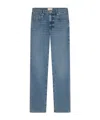 Frame Relaxed Straight Leg Jeans In Blue