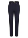 Frame Five-pocket Design Jeans In Black