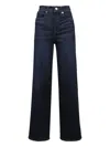 Frame Five-pocket Design Jeans In Blue
