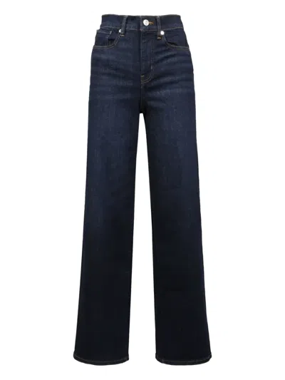Frame Five-pocket Design Jeans In Blue