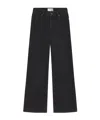 Frame Five-pocket Jeans In Black