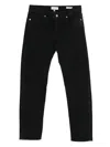 Frame Five-pocket Jeans In Black