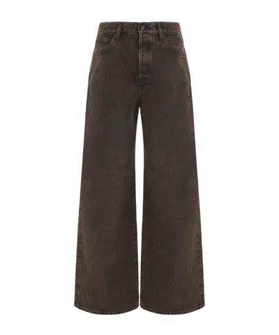 Frame Five Pocket Jeans In Black